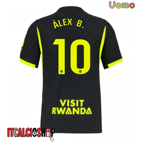 Atletico Madrid Alex Baena #10 Seconda Maglia 2026-27 Manica Corta